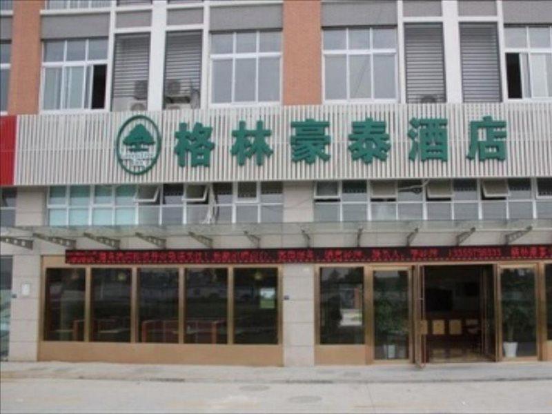 Greentree Inn Zhejiang Jiaxing Zhongan Business Hotel Екстер'єр фото